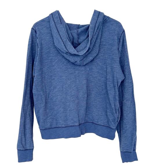 Victoria's Secret Pink Blue Hoodie Sz L - Picture 4 of 4